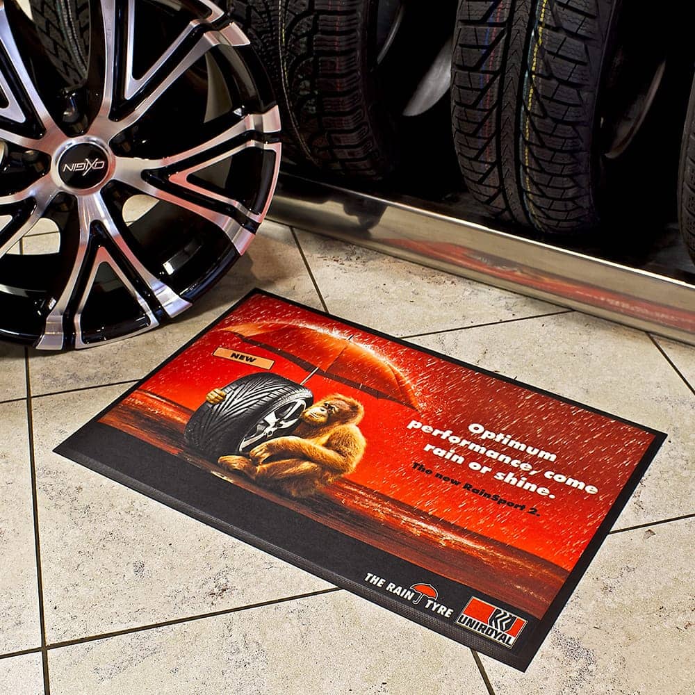 Custom Advertising Floor Mat 3